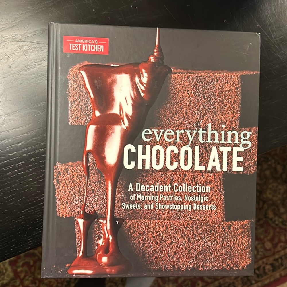 Everything chocolate cookbook